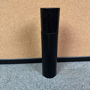 CrushGrind Crate & Barrel Stockholm Black Wooden Minimalist Pepper Mill